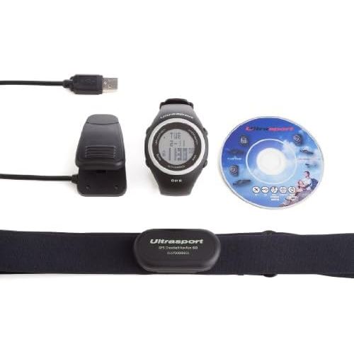  [아마존베스트]Ultrasport NavRun 600 GPS Heart Rate Monitor with 2.4 GHz Chest Strap