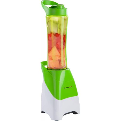  Ultratec Smoothie Maker to Go - Standmixer klein 0,7 Liter - 2 in 1 Mixer mit Flasche fuer Smoothies & Protein-Shakes zum Mitnehmen