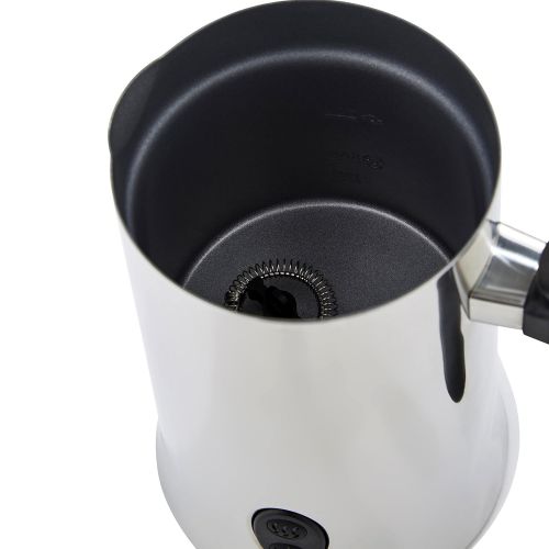  Ultratec Milk Frother and Heater Insulated Stainless Steel with Black Handle300ml