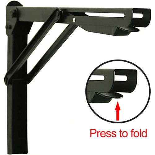  [아마존 핫딜] Ultrawall Folding Shelf Brackets, Heavy Duty Adjustable Folding Shelf Workbench Supports,24 inch Collapsible Shelf Bracket