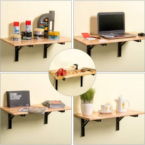  [아마존 핫딜] Ultrawall Folding Shelf Brackets, Heavy Duty Adjustable Folding Shelf Workbench Supports,24 inch Collapsible Shelf Bracket