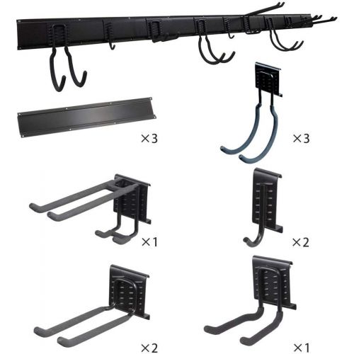  [아마존 핫딜] Ultrawall Garage Storage System,12PCS Garage Hanger Tool Organizer with Hooks, Hanger