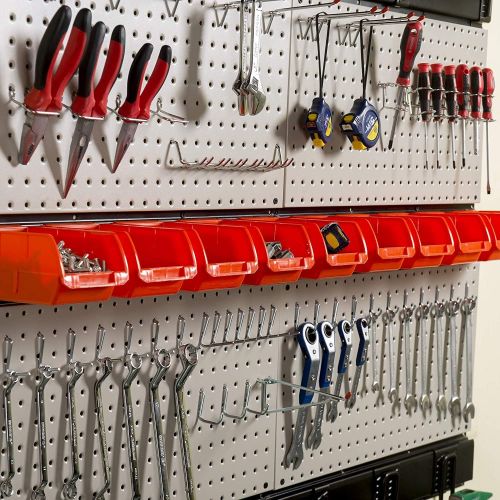  [아마존 핫딜] Ultrawall Garage Storage, 48x36 inch Pegboard with Hooks Garage Storage Bins Tool Board Panel Tool Organizer