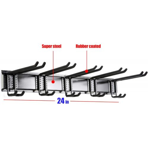  [아마존 핫딜] Ultrawall 스키 벽 선반, 5쌍의 스노우보드 랙 벽 마운트, 가정 및 차고 스키 보관 마운트 최대 300파운드