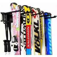 [아마존베스트]Ultrawall Ski Wall Rack, 5 Pairs of Snowboard Rack Wall Mount,Home and Garage Skiing Storage Mount Hold up to 300lbs