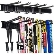 Ultrawall Ski Wall Rack, 5 Pairs of Snowboard Rack Wall Mount,Home and Garage Skiing Storage Mount Hold up to 300lbs