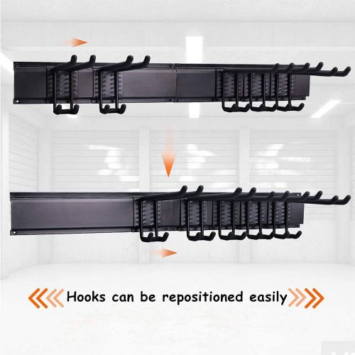  Ultrawall Ski Wall Rack, 5 Pairs of Snowboard Rack Wall Mount,Home and Garage Skiing Storage Mount Hold up to 300lbs