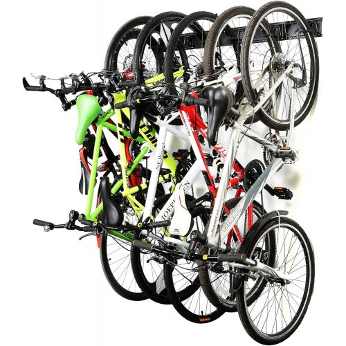  자전거 정비 공구 수리Ultrawall Bike Storage Rack,6 Bike Storage Hanger Wall Mount for Home & Garage Holds Up to 300lbs