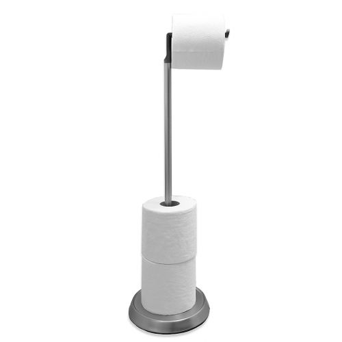  Umbra Toilet Paper Stand with Silicone Head in Brushed Nickel