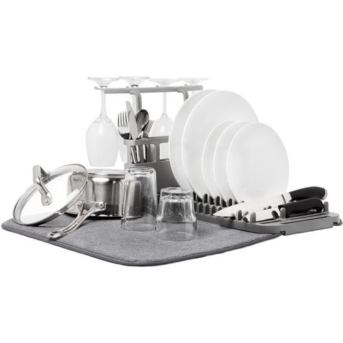  Umbra Udry Dish Rack With Dry Mat