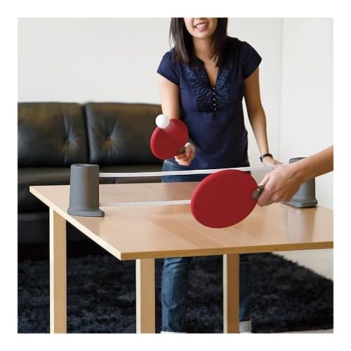  Pongo Table Tennis Set Red/Charcoal