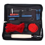 Umsky Piano Tuning Kits, UMsky 10 Pieces Piano Tuning Tools Including Tuning Hammer Mute Wrench Hammer Handle Kit Tools and Case for Tuner