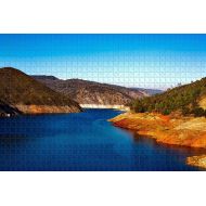 Umsufa New Melones Lake California USA Jigsaw Puzzle for Adults 1000 Piece Wooden Travel Gift Souvenir