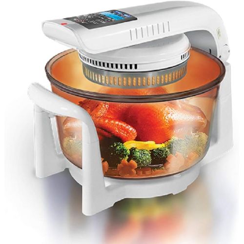  Unbekannt Power Air Friteuse, 12 QT Convection Countertop-Toaster-Ofen, elektrischer digitaler LCD-Heissluftkocher-Infrarot-Halogen-Kochen fuer Pommes-Frites u