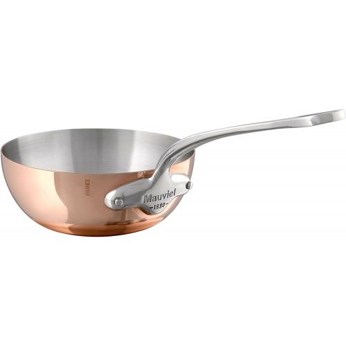  Unbekannt Mauviel 6112.24 MHeritage 150S Sauteuse 24cm, gewoelbte Form, Edelstahlguss