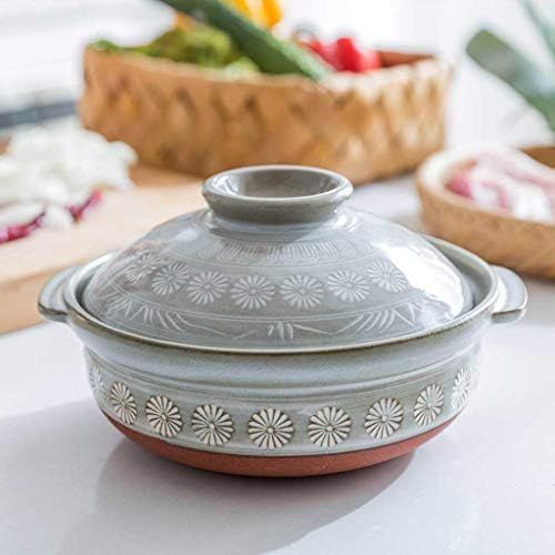  Unbekannt LINGZHIGAN Suppe Casserole Stewpan Haushalt Gas Spezial Stein Topf