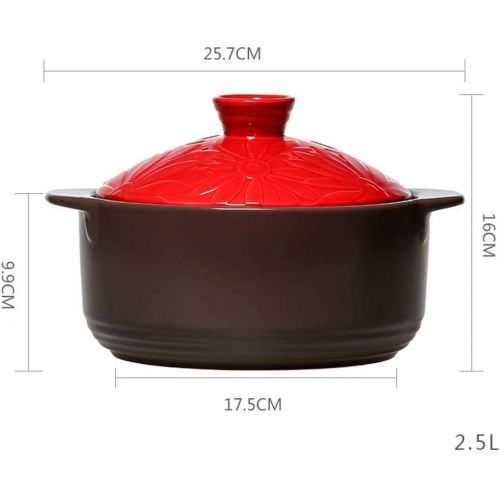  Unbekannt LINGZHIGAN Claypot Reisauflauf Herd Hochtemperatursuppe  Keramik Kleine Auflaufsuppe Topf Offene Flamme Gas Topf Topf Suppe Home