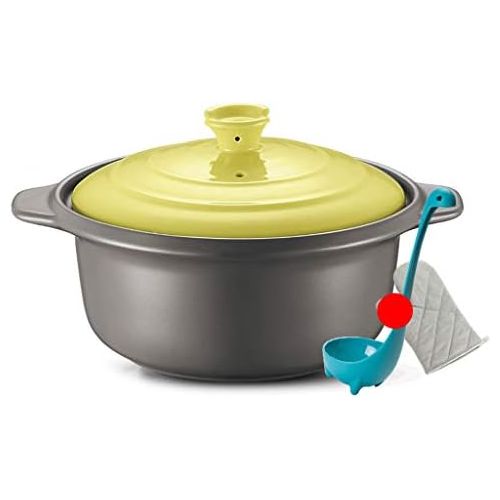  Unbekannt LINGZHIGAN Auflauf Topf Reiskocher Keramik Suppe Ming Feuer hitzebestandigem Auflauf Topf Suppe Porridge Home (Farbe : A)