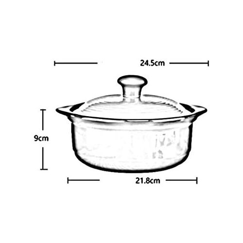  Unbekannt LINGZHIGAN Trockenresistente Keramik Auflauf Hochtemperatur Export Keramik Suppe Topf Auflauf Offenen Feuer Haushaltsgas