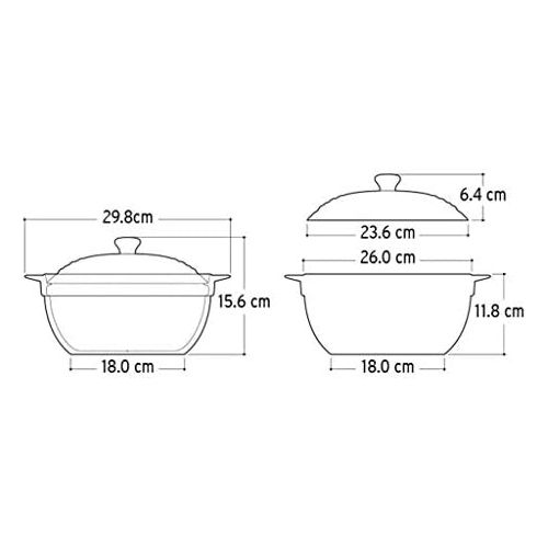  Unbekannt LINGZHIGAN Auflaufkeramikkocher-Suppenauflaufeintopfsuppenbrei-Hitze (Farbe : E)