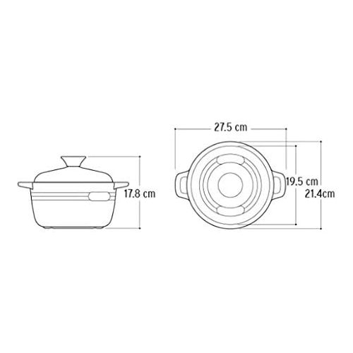  Unbekannt LINGZHIGAN Farbe Suppe Auflauf Flamme Hohe Temperatur Keramik Suppe Topf Eintopf Topf Hause Mit Brei Clay Pot (Farbe : Green)