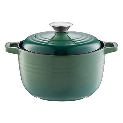  Unbekannt LINGZHIGAN Farbe Suppe Auflauf Flamme Hohe Temperatur Keramik Suppe Topf Eintopf Topf Hause Mit Brei Clay Pot (Farbe : Green)