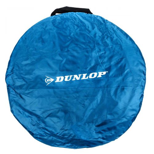  Unbekannt Pop-Up Camping Zelt von Dunlop fuer eine Person, einwandig, selbstaufbauend, Moskitoschutz, Wassersaeule 400 mm, blau