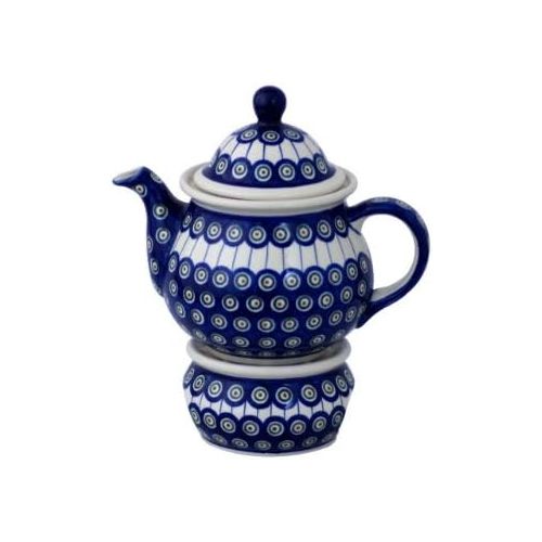  Unbekannt Original Bunzlauer Keramik Teekanne mit Stoevchen 1.7 Liter im Dekor 8