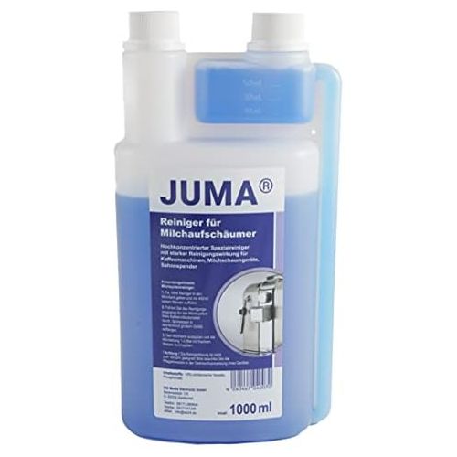  Unbekannt Juma Milchschaumreiniger 1000ml - Reiniger Fuer Kaffeemaschinen, Kaffeevollautomaten, Milchschaumgerate, Sahnespender, Softeismaschinen