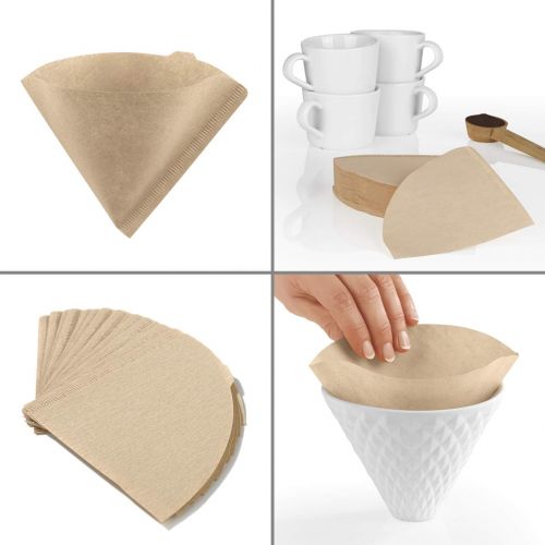  Beem BEEM POUR OVER Papierfilter 100 Stueck - Groesse 2 | CLASSIC SELECTION | Spitzpapierfilter
