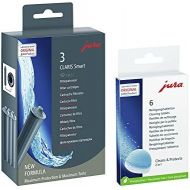 Jura 71794 + 62715 Kombi-Pack, Claris Filterpatrone Smart (3er-Pack) + 6er Reinigungstabletten