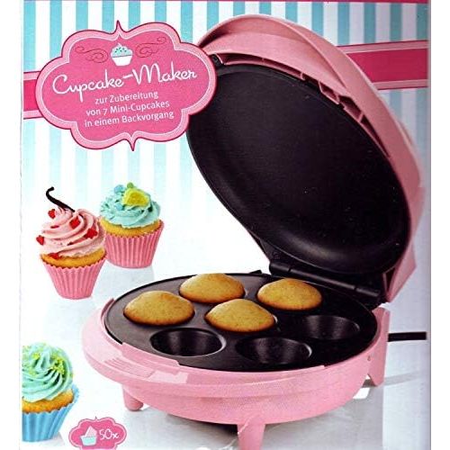  Unbekannt Silvercrest Cupcake-Maker (800-1000 W) zur Zubereitung von 7 Mini Cupcakes in einem Backvorgang