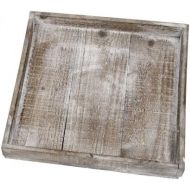 Unbekannt Wooden tray natural 30x30x4cm