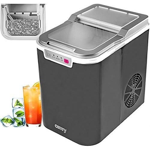  [아마존베스트]CAMRY Ice Cube Maker, 12 kg Ice Cubes, Make Ice Cubes in Only 10 Minutes, 2.2 L