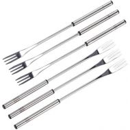 [아마존베스트]Unbekannt 12Fondue Fork Fondue Forks Made of Stainless Steel With Stainless Steel Handle