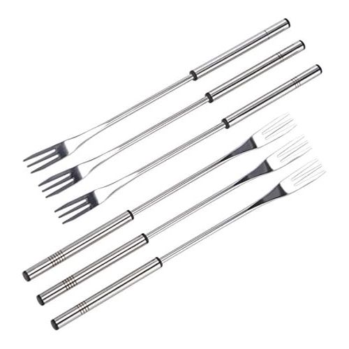  [아마존베스트]Unbekannt 12Fondue Fork Fondue Forks Made of Stainless Steel With Stainless Steel Handle