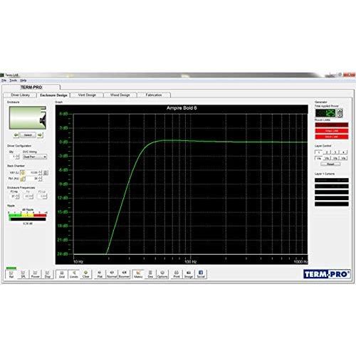  Unbekannt Ampire Bold 6?Subwoofer???250?Watt 16.5?cm/6.5, 4?+ 4?Ohm