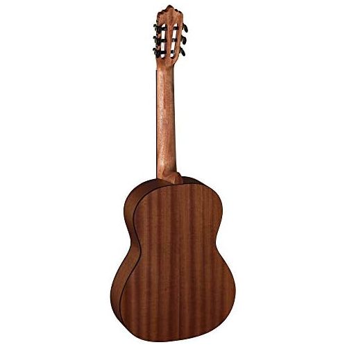  [아마존베스트]Unbekannt La Mancha Rubinito cm/59Classical Guitar Starter Set (3/4) KlassiSolid Canadian Cedar Top, Fingerboard: Ovangkol, Natural Offenporig Matt + an extensive range of accessories