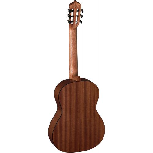  [아마존베스트]Unbekannt La Mancha Rubinito cm/59Classical Guitar Starter Set (3/4) KlassiSolid Canadian Cedar Top, Fingerboard: Ovangkol, Natural Offenporig Matt + an extensive range of accessories