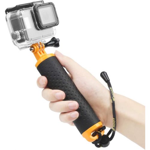  Unbrand Shoot Waterproof Floating Hand Grip Antislip Sport Floaty Bobber for GoPro Hero 7 6 5 4 Sjcam Yi Lite 4K Action Camera Accessory