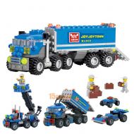 Unbranded 163pcs Child Kids Educational Dumper Puzzle Car Truck Building Block Set DIY Toy