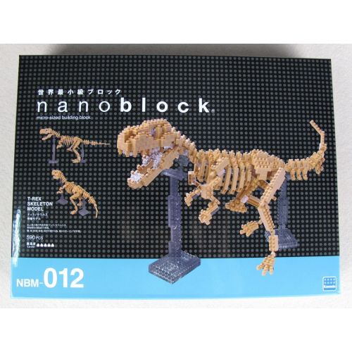  Unbranded nanoblock NBM-012 T-Rex Skeleton Model