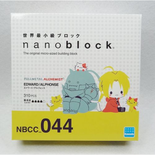  Unbranded nanoblock NBCC_044 Fullmetal Alchemist EdwardAlphons