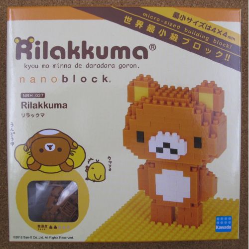  Unbranded nanoblock NBH_027 Rilakkuma