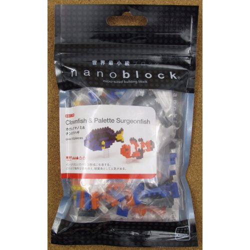  Unbranded nanoblock NBC_118 Clownfish & Palette Surgeonfish