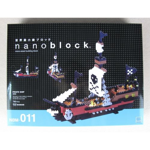  Unbranded nanoblock NBM-011 Pirate Ship