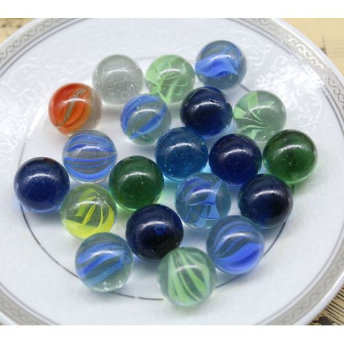  Unbranded Wholesale Lot 14mm Glass Beads Marbles Kid Toy Fish Tank Decorate Free Shipping