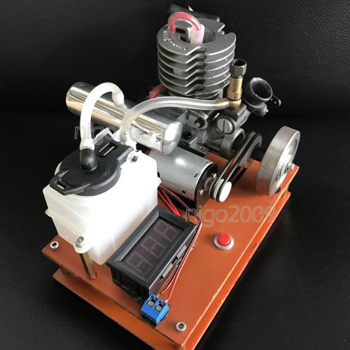  Unbranded Micro 2-Stroke Gasoline Engine Model Toy DIY Petrol DC Generator Engine Motor