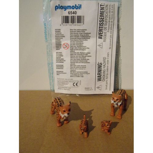  Unbranded Playmobil Additions & Accessories - 6540 Lynx Family (Country) - NEW