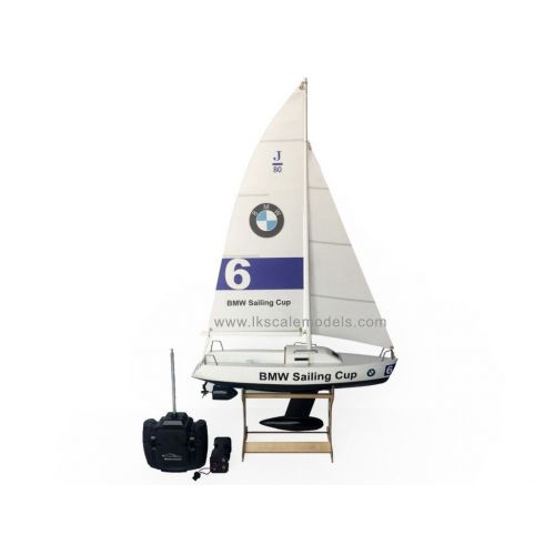  Unbranded 25” RC Remote Control 4 Channels Sailboat 120SH Motor -BMW Sailing Cup